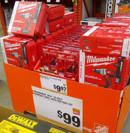 Labor Day Sale Milwaukee M18 Drill/Driver Kit for 99