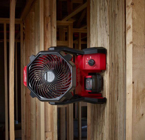 New Milwaukee M18 Jobsite Fan