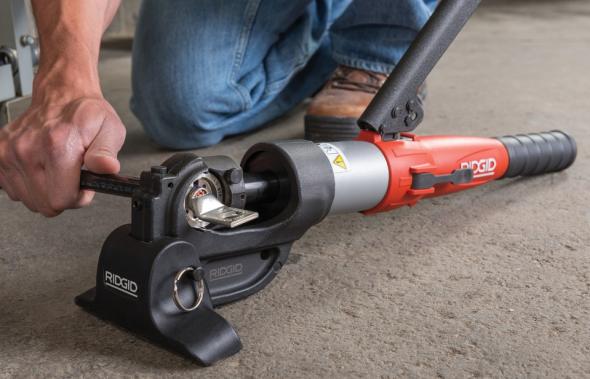 New Ridgid 12 Ton Manual Hydraulic Crimp Tool