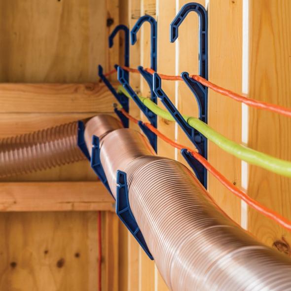 Rockler Hose and Cord Hood in use