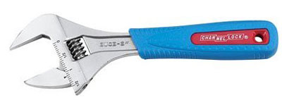 12 In. CODE BLUE Adjustable Wrench Wide 812WCB - Foto 5