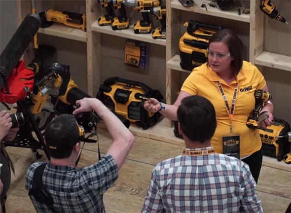 ToolGuyd Taking Photo of new Drill Bit