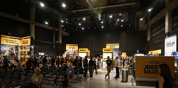 Inside the Dewalt 2017 Media Event