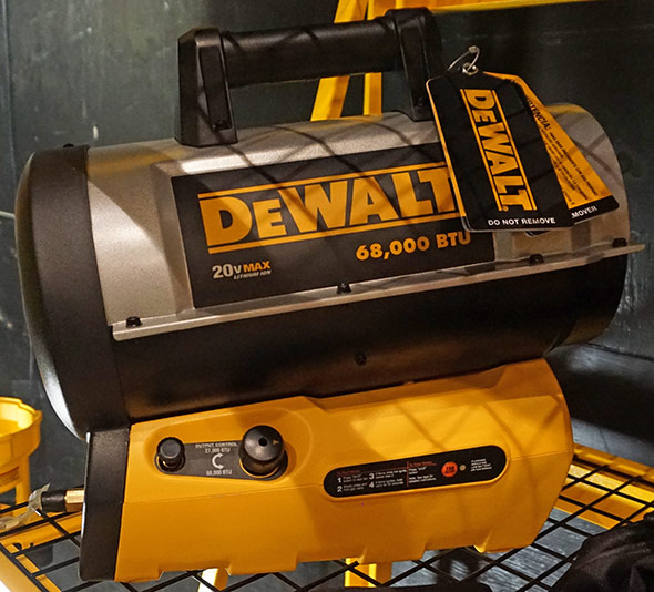 Dewalt 60V Max 68000 BTU Jobsite Heater