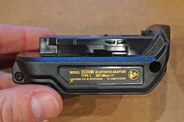 Dewalt BlueTooth Adapter