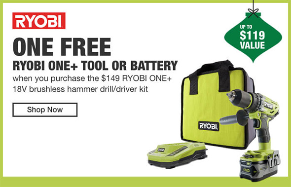 Home Depot Ryobi Days 2019 Free Tool