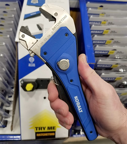 Kobalt Ratcheting RapidAdjust Wrench is… Different