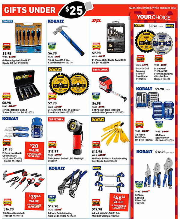 Lowes Black Friday 2019 Tool Deals