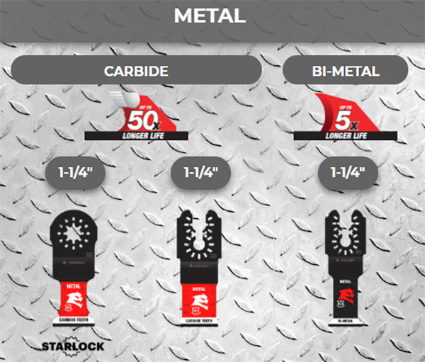 New Diablo Oscillating MultiTool Blades