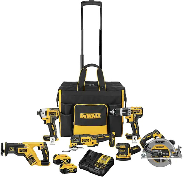 Deal Analysis Lowe’s Dewalt 20V Max XR 6pc Cordless Power Tool Combo