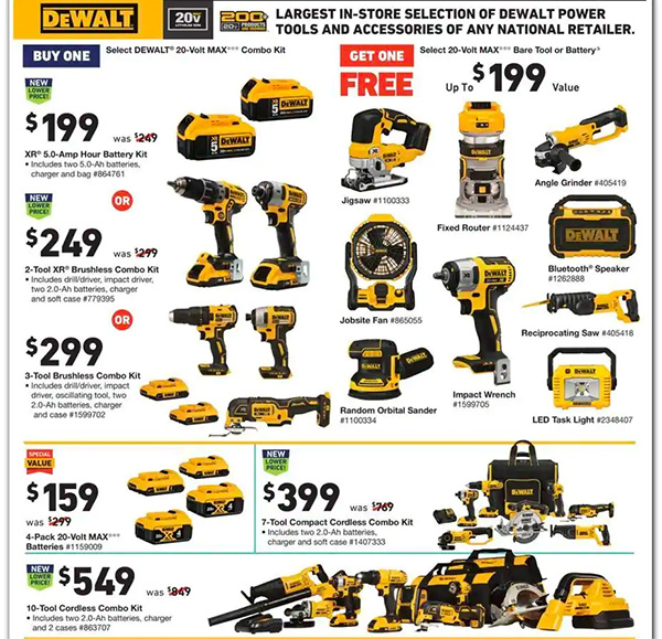Lowe’s Black Friday 2020 Tool Deals